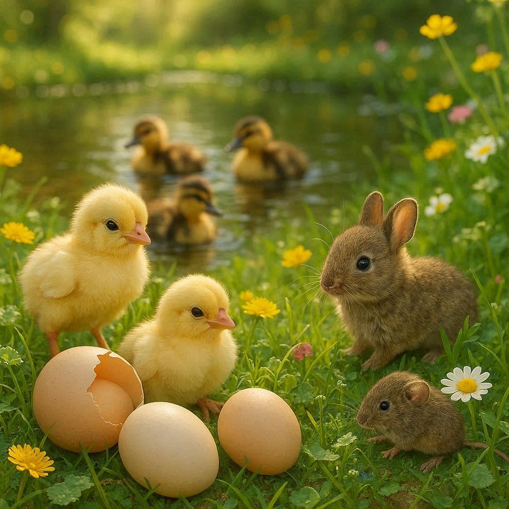 بحث عن الحيوانات البيوضة و الولودة