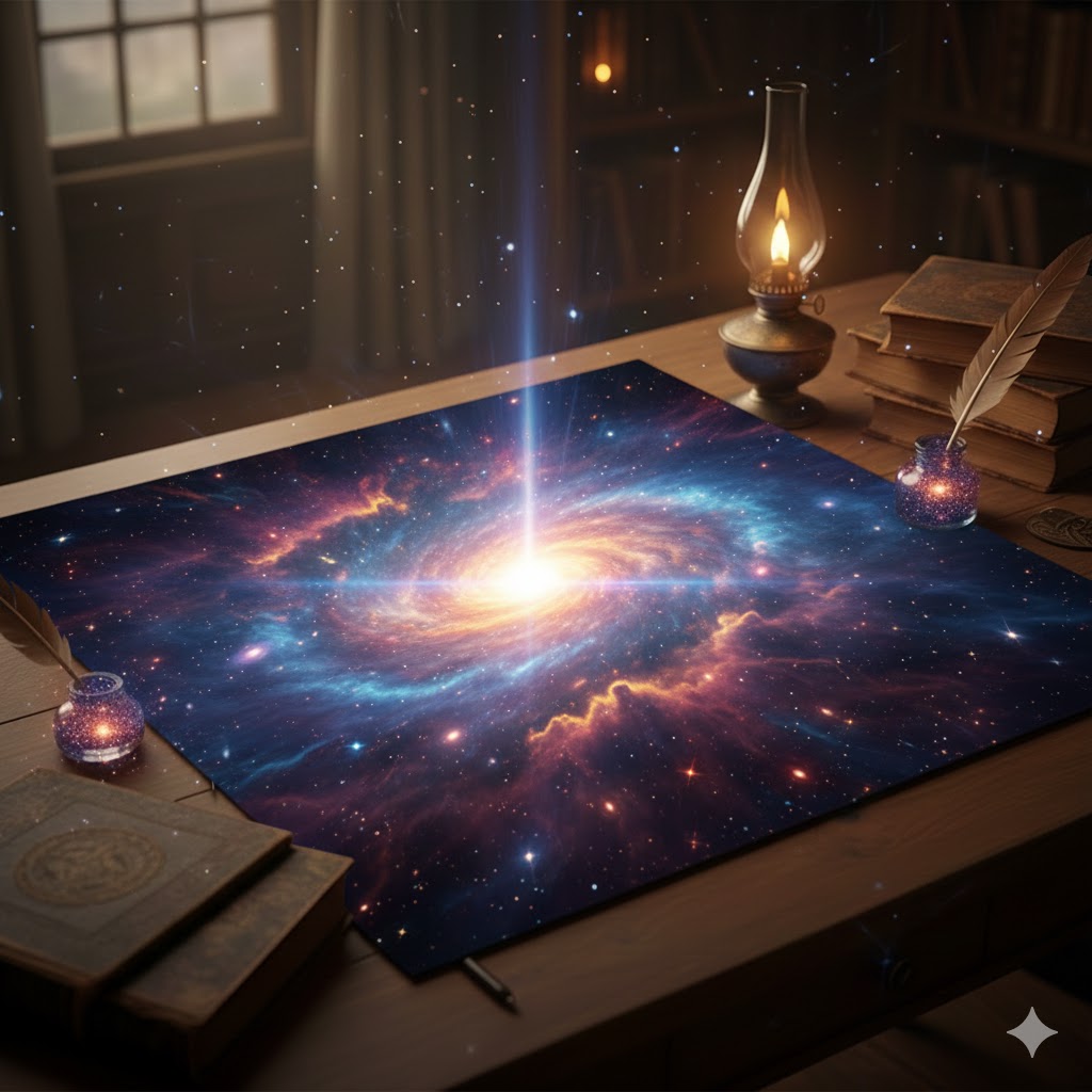 بحث عن نشأة الكون