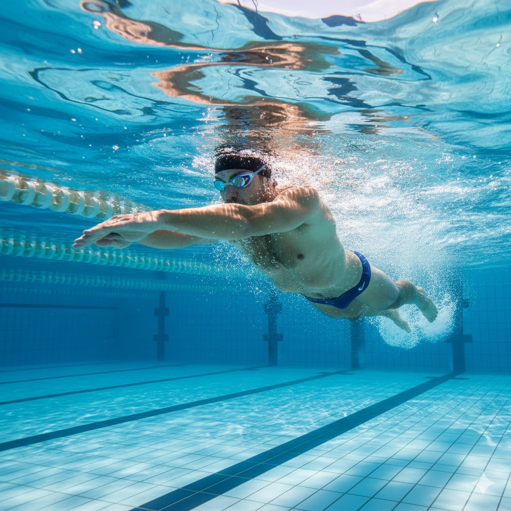 بحث عن هواية السباحة