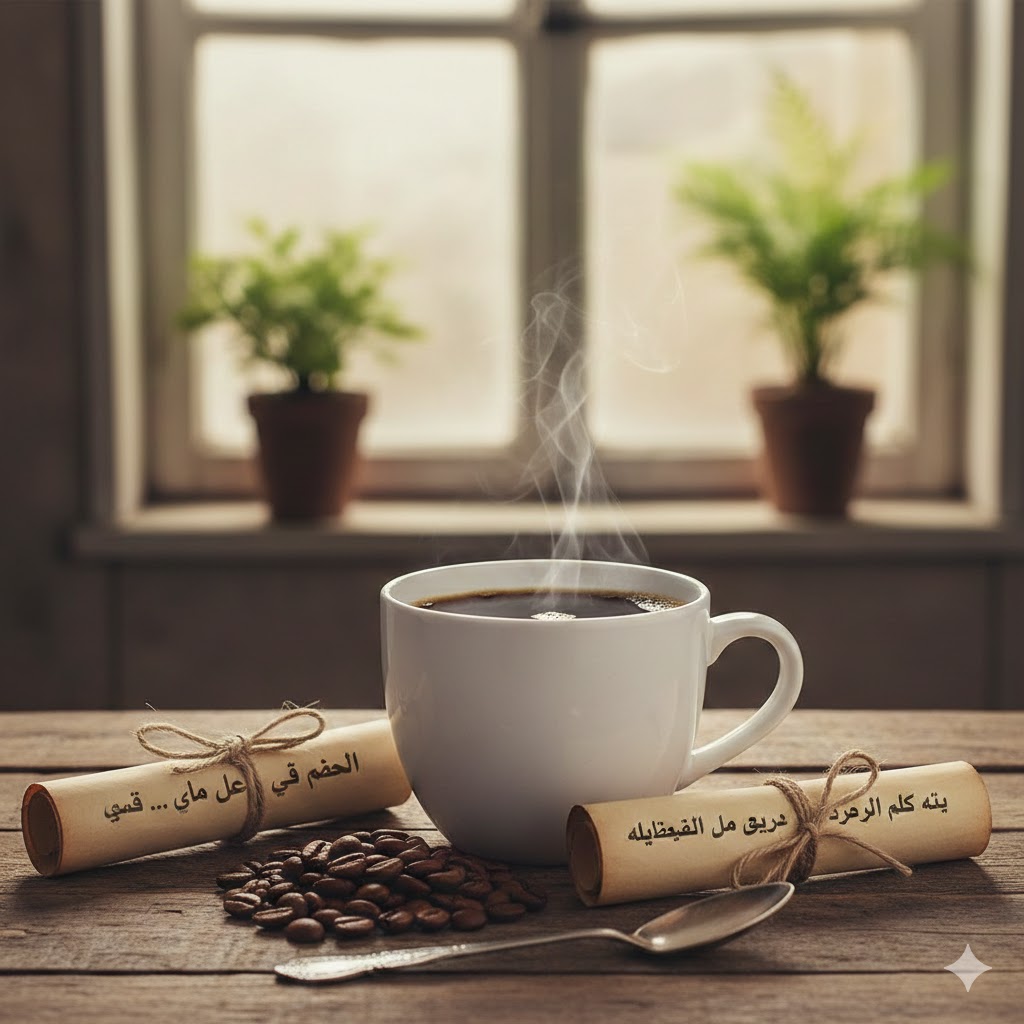 عبارات عن القهوة