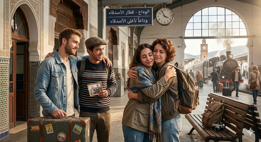 عبارات عن وداع الأصدقاء