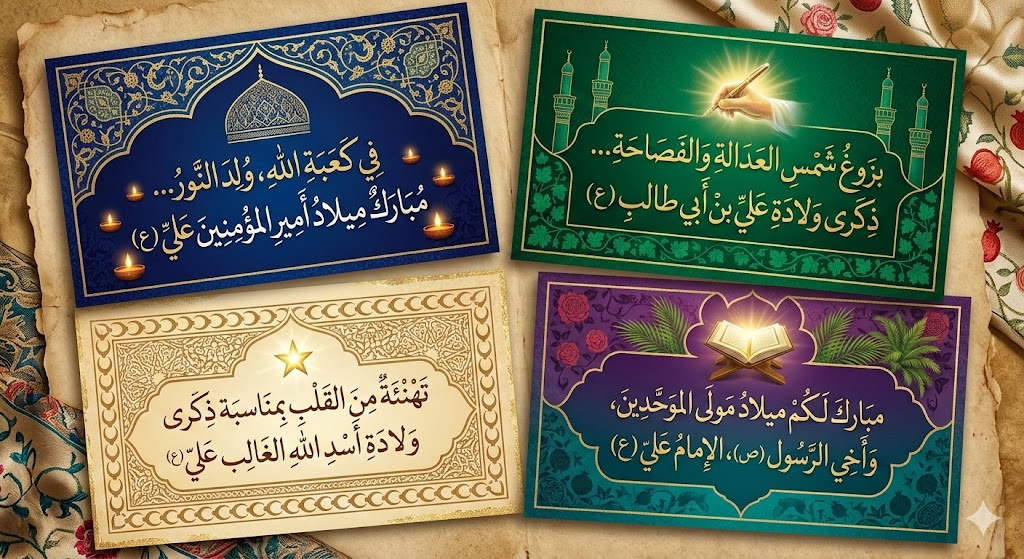 عبارات عن ولادة الامام علي