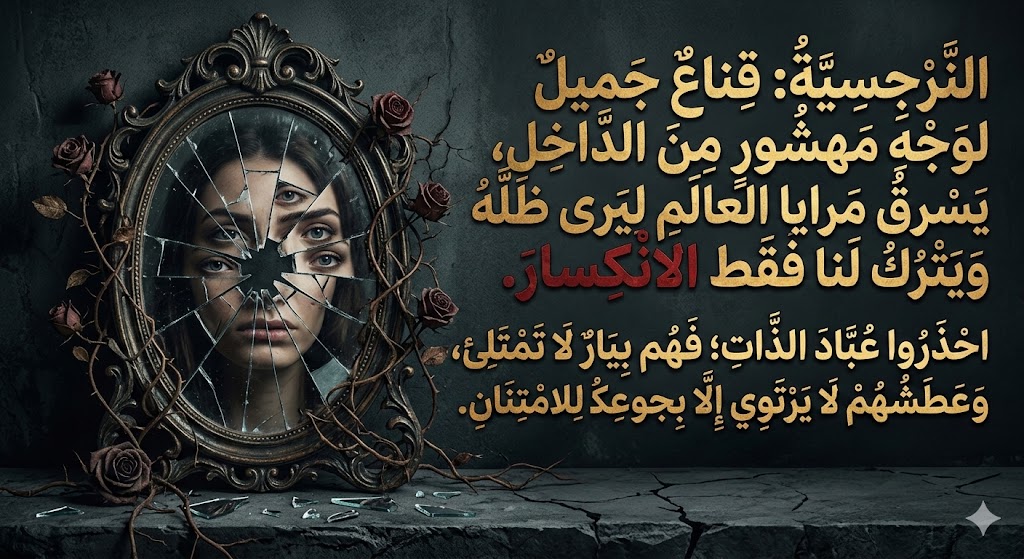 عبارات قوية عن النرجسية