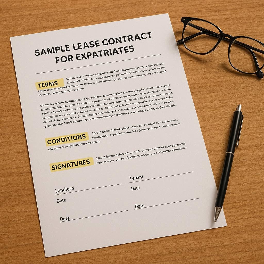 نموذج عقد اجير للمقيمين